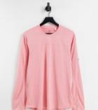 Adidas Training City Long Sleeve Top In Pink