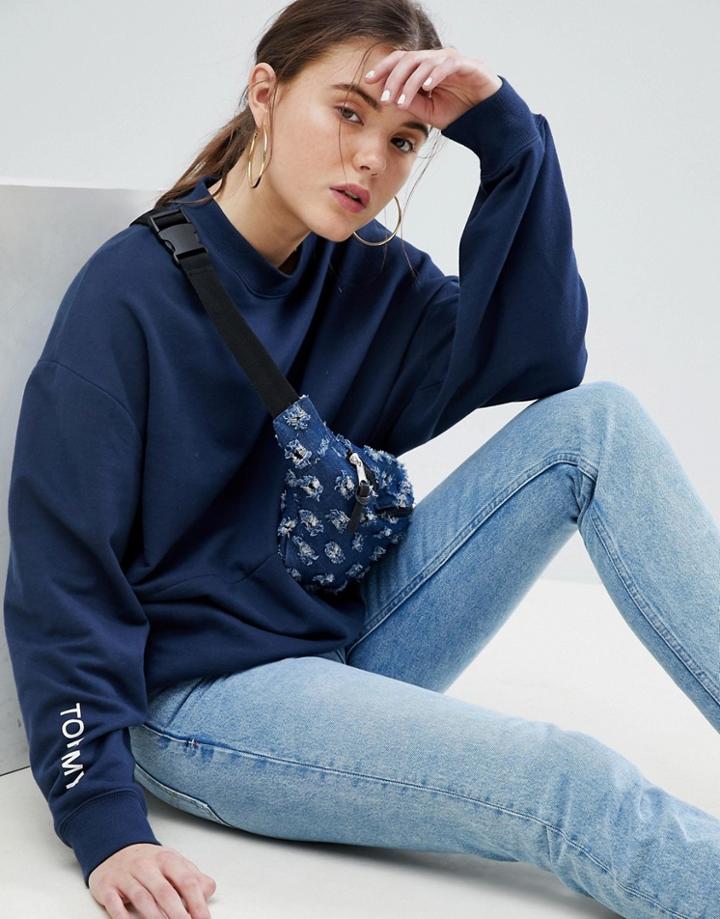 Tommy Jeans Oversize Sweatshirt - Navy