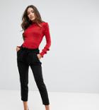 River Island Slim Tailored Pant - Black