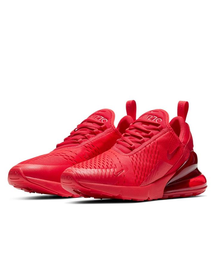 Nike Air Max 270 Sneakers In Triple Red