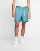 Nike Woven Logo Shorts In Blue-blues