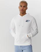 New Balance Hoodie With Sleeve Print In White - White