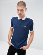 Pretty Green Tenison Polo Shirt In Navy - Navy