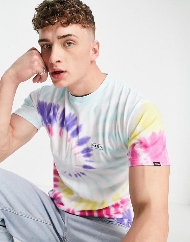 Vans Drop V Spiral T-shirt In Tie Dye-multi
