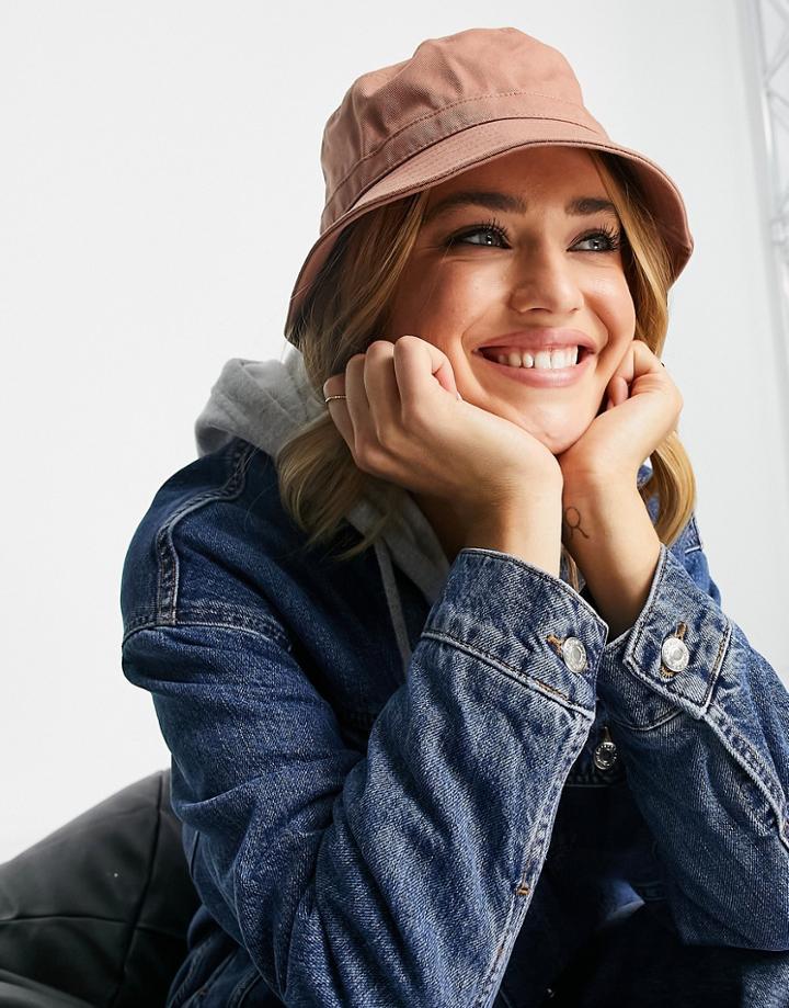 Monki Bucket Hat In Brown