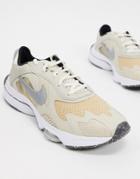 Nike Air Zoom Division Sneakers In Oatmeal/metallic Platinum-neutral