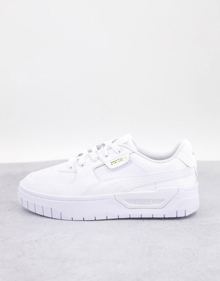 Puma Cali Dream Sneakers In Triple White