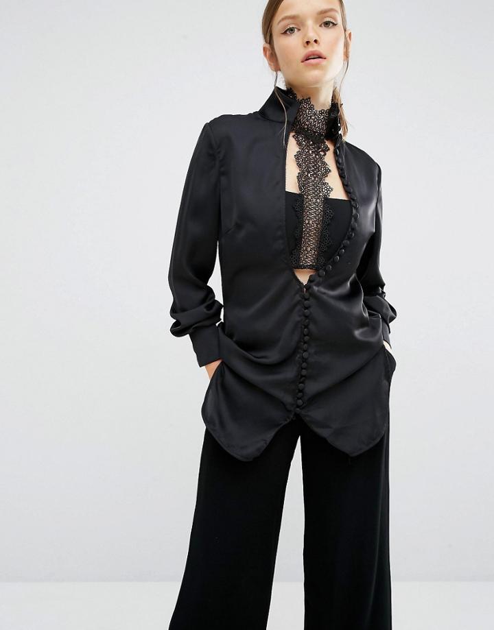 Asilio Locked Away Top - Black