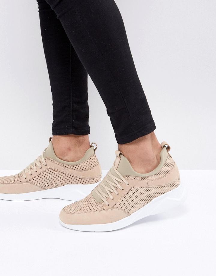 Mallet Archway Sneakers In Beige - Beige