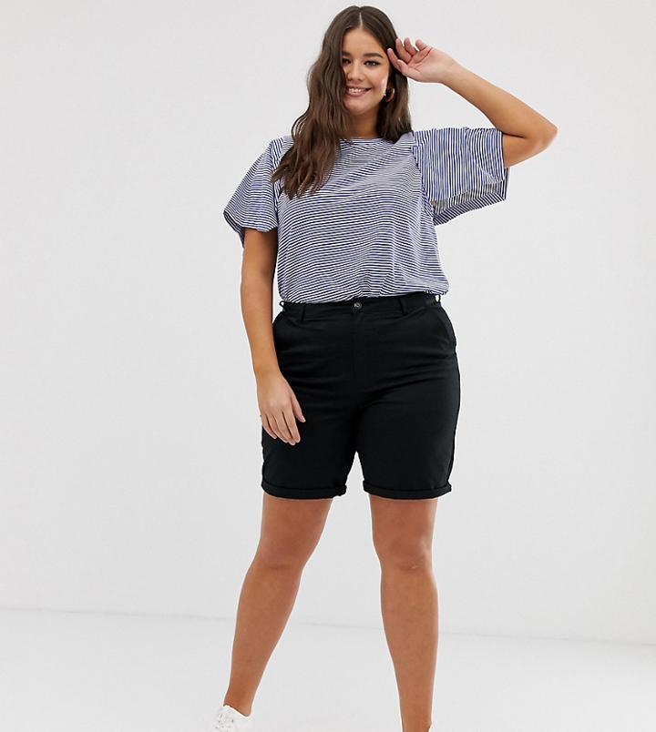 Asos Design Curve City Short - Black