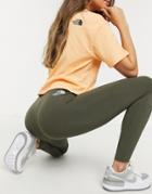 The North Face Zumu Legging In Khaki-green