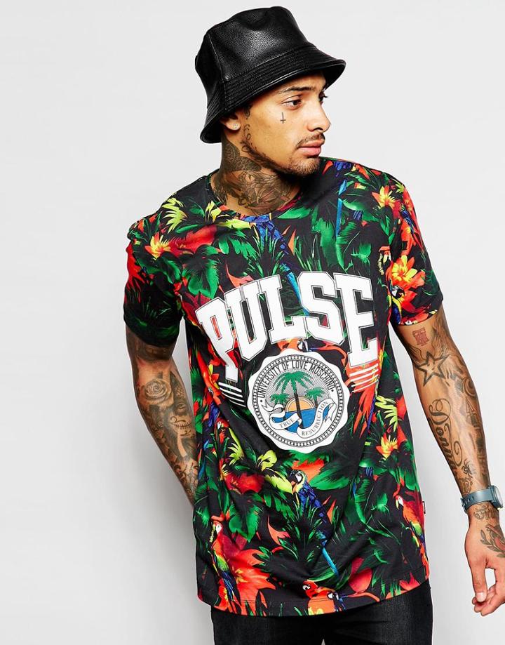 Love Moschino Jungle T-shirt - Green