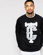 Cheats & Thieves Sweatshirt Ct Monogram - Black