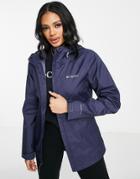 Columbia Inner Limits Jacket In White-navy