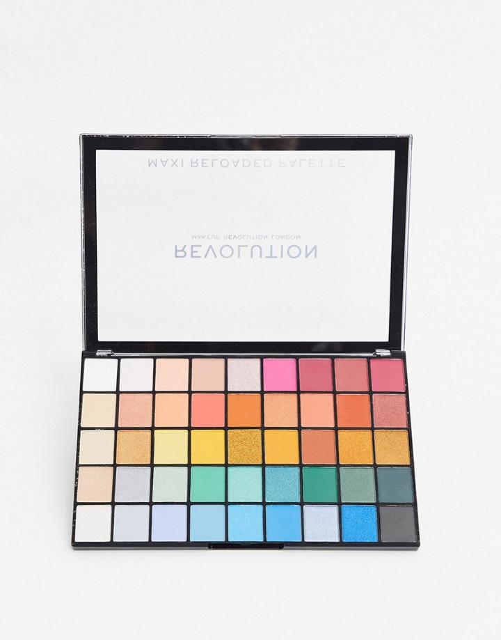 Revolution Maxi Reloaded Eyeshadow Palette - Big Shot-no Color
