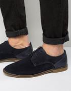 Kg By Kurt Geiger Suede Derby Shoes - Blue