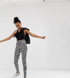 Ellesse Leggings In Polka Dot - Black