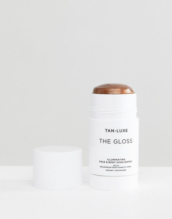 Tan Luxe The Gloss Instant Illuminating Face And Body Highlighter - Brown