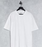 Collusion Oversized Jersey T-shirt In White