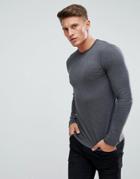 Esprit Recycled Cotton Lightweight Sweater - Gray