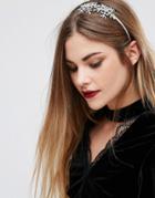 Johnny Loves Rosie Snowflake Holidays Headband - Silver