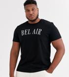 Asos Design Plus T-shirt With City Text Print