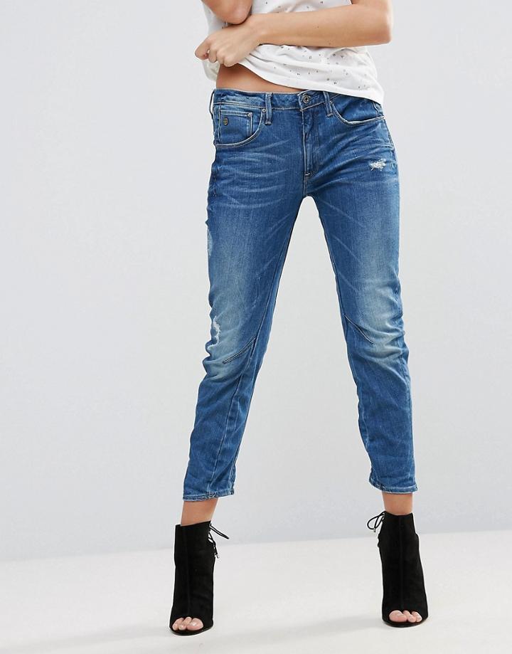 G-star Arc-z 3d Kate Low Waisted Boyfriend Eslow Jeans - Blue