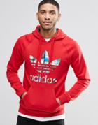 Adidas Originals Bts Hoodie Ay7796 - Red