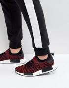 Adidas Originals Nmd R1 Stlt Primeknit Sneakers In Black Cq2385 - Black
