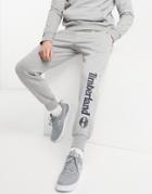 Timberland Yc Core Tree Logo Sweatpants In Gray-grey