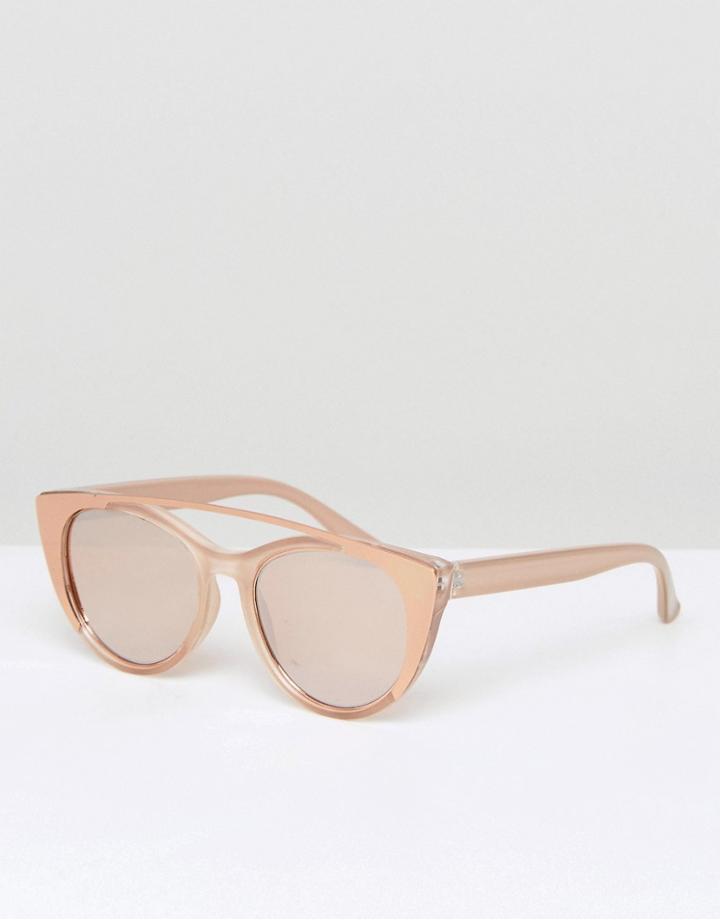 Aldo Silberberg Rose Gold Sunglasses - Gold