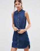 Ditto's Olivia Denim Shirt Dress - Black