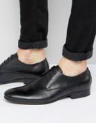 Steve Madden Henson Leather Derby Shoes - Black