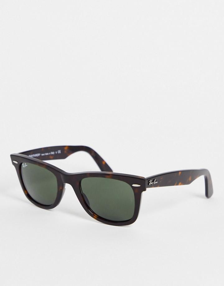 Ray-ban Original Wayfarer Classic Sunglasses In Brown