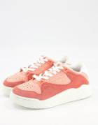 Lacoste Court Slam Sneakers In Pink