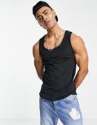 French Connection Tank Top In Black