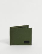 Consigned Bifold Wallet In Khaki-green