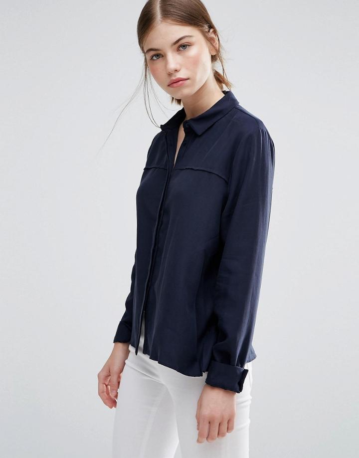 Just Female Triba Shirt - Navy