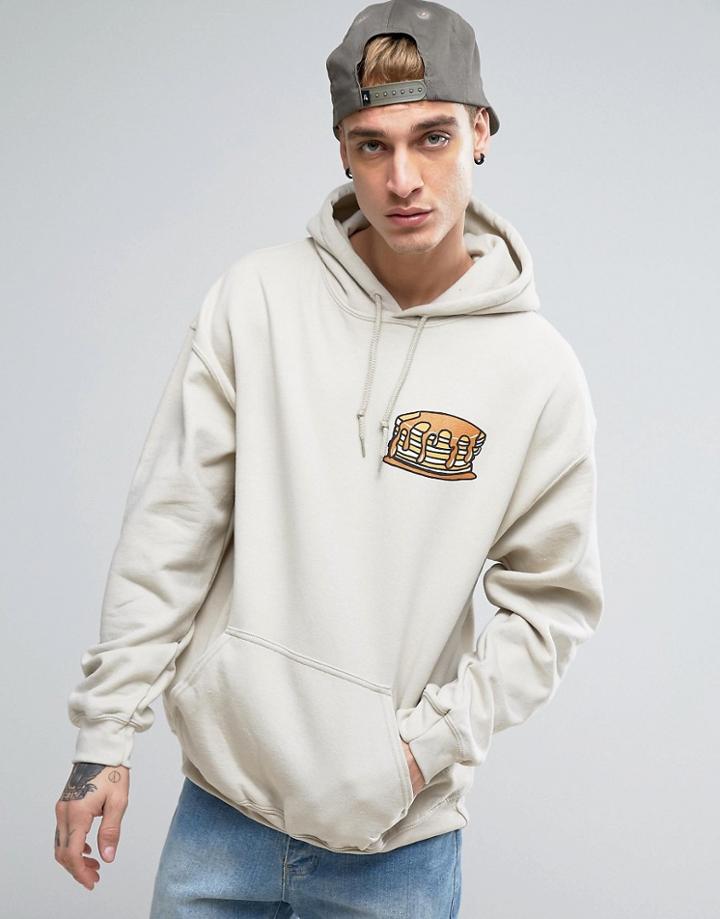 New Love Club Pancakes Hoodie - Cream