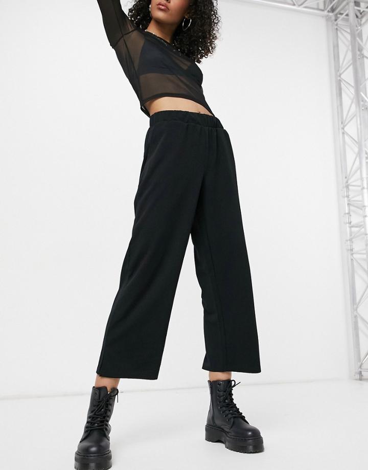 Noisy May Culottes In Black