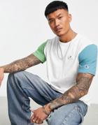 Champion Color Block T-shirt In White