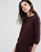 Vero Moda Petite Slouchy Sweater - Brown
