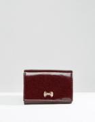 Ted Baker Small Purse In Red Glitter - Purple