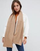 Brave Soul Camel Molly Scarf - Brown