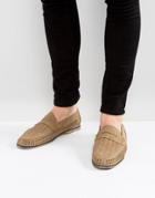 New Look Suedette Loafers In Stone - Stone