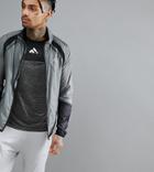 First Running Jacket In Gray - Gray