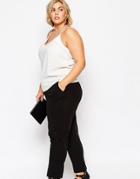 New Look Curve Stretch Tailored Pant - Black