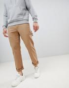 Tommy Jeans Workwear Tapered Carpenter Pants In Beige - Beige