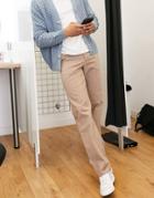 Asos Design Relaxed Chinos In Dark Beige-neutral