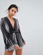 C/meo Collective Dream Chaser Romper - Black
